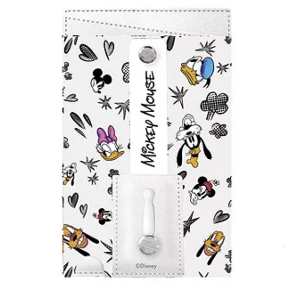 NWT Disney Universal Phone Wallet Featuring Fab Five Characters Organizer - Picture 2 of 7